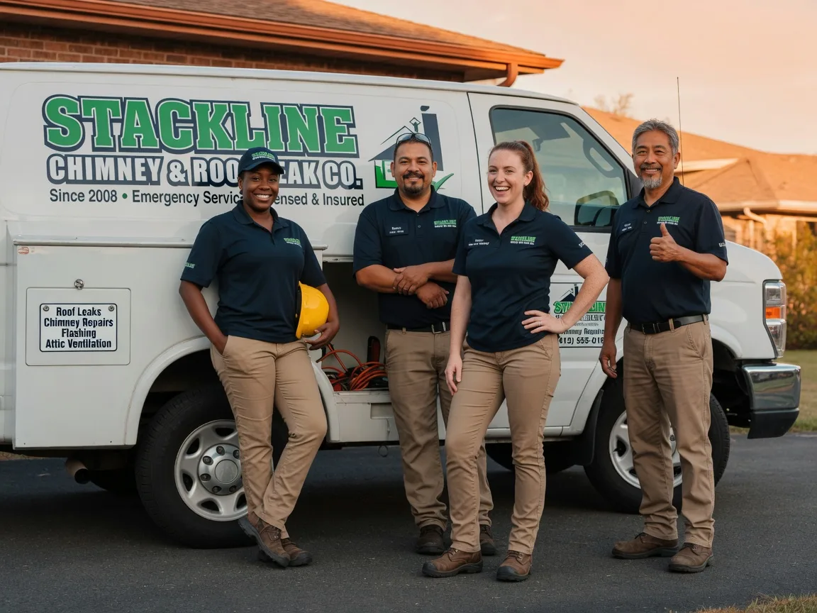 Chimney flashing repair company in Fairfield, CA